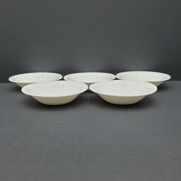 Corning White Dessert Fruit Dip Sauce Berry Condiment Prep Bowls - Picture 3 of 8